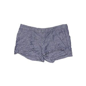 Joie Chambray Linen-Blend Shorts – Size 8